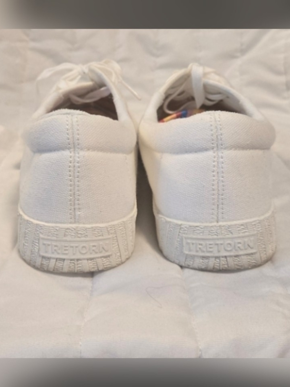 Tretorn Nylite Canvas Sneakers Sz 9 - Picture 5 of 6